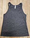 Jersey Top Plain Grey Marl