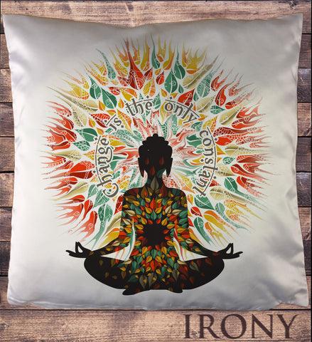 Yoga Chakra Meditation Peace Spirit India Om Cushion Cover CUS569