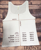 Jersey Tank Top Arabic "This Translates Love" Graphical Font Print JTK891