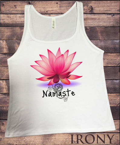 Jersey Tank Top Zen Lotus Flower Namaste Spiritual Meditation Yoga JTK107
