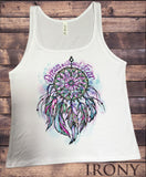 Jersey Top Dream without fear Tribal Red Indian Native American Feathers JTK1166