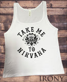 Jersey Top Take me to Nirvana lotus slogan quietude, freedom JTK1172