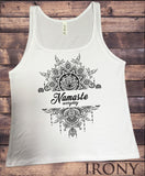 Jersey Tank Top Namaste Everyday Greetings Lotus Namaskar India JTK1232