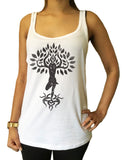 Jersey Top Yoga Tree Buddha Yoga Meditation Flower zen Tree JTK1242