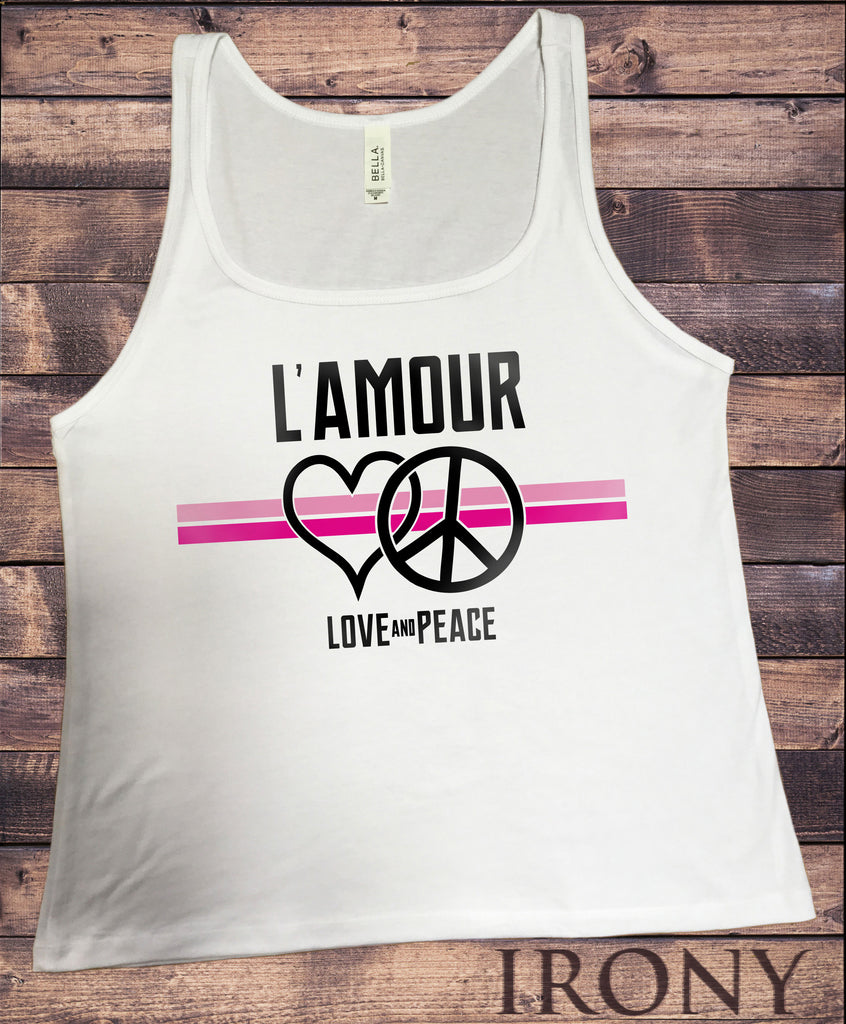 Jersey Top L'amour Love and  Heart Colourful Print JTK1271