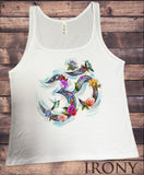 Jersey Tank Top Om Ethnic Motif Floral Meditation  Print JTK1323