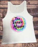 Jersey Tank Top The Inner Hippie Love Tie-Dye  Print JTK1328