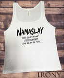 Jersey Top Namaslay 'The slay in me recognises the slay in you' yoga slogan JTK1343