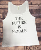 Jersey Top Future Is Female- Feminist Top Smash The Patriarchy Print JTK1361