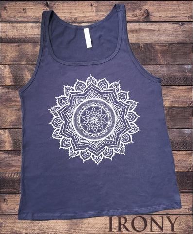 Jersey Tank Top Ethnic Mandala Circle line Art Graphics Print JTK1545