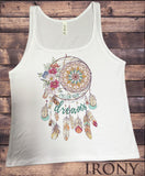 Jersey top,Follow Your Dreams, native Dreamcatcher Print JTK1601