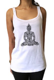 Jersey Tank Top Namaste Buddha Balance Tapestry Yoga meditation Zen print JTK1692