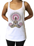 Jersey Top Aztec Yoga Buddha Chakra Meditation Zen Print JTK1734