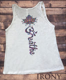 Jersey Tank Top Lotus Flower Temple Spiritual Meditation Yoga JTK1742