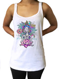 Jersey Tank Top Zen Lotus Flower Namaste Spiritual Meditation Yoga JTK1747