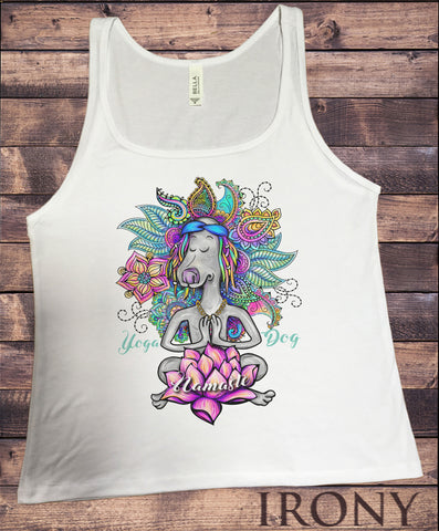 Jersey Tank Top Zen Lotus Flower Namaste Spiritual Meditation Yoga JTK1747