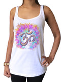 Jersey Top Om India Colourful Shanti OM Peace Print JTK1796