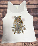 Jersey Top Colourful Owl detailed iconic - Novelty Print JTK1820