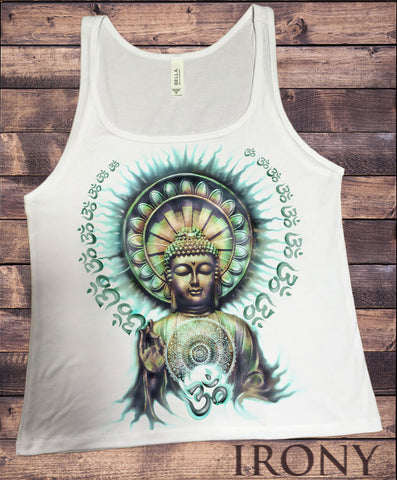 Jersey Tank Jade Om Aum Yoga Buddha Chakra Meditation India Zen  Print JTK183