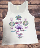 Jersey Tank Top Om Pure body mani jewel-Wisdom & unity Lotus Print JTK896