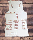 Women's Vest Top Yin Yang Find Balance Splatter Lotus Sublimation Print SUB592