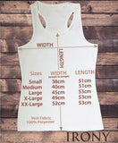 Women's Vest Top, Positive Slogans Hamsa Hand Fatima Sublimation Print SUB889
