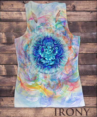 Women's Vest Top, Ganesh God Hindu Spiritual Zen India Sublimation Print SUB1201