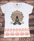 Women’s T-Shirt Aztec Yoga Top Buddha Chakra Meditation Zen  Print TS1020