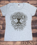 Women's Top 'Tree Of Life' Buddha Yoga Meditation Chakra Om zen Tree TS1072