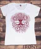 Women's Top 'Tree Of Life' Buddha Yoga Meditation Chakra Om zen Tree TS1072