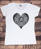 Women's Tee  Yoga Heart Chakra Meditation Peace TS1097