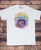 Men's Top Breathe, inhale, exhale, repeat Om Meditation Geometric TS1143