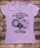 Women’s Tee "Daughter of the sun and moon" Race is of the stars TS1144