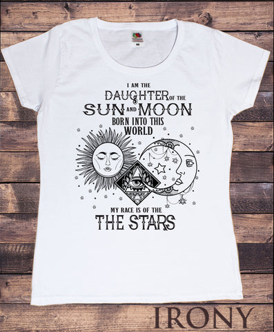 Women’s Tee "Daughter of the sun and moon" Race is of the stars TS1144