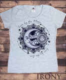 Women’s Tee "Love by the moon, live by the sun" Stars Day Night Print TS1193