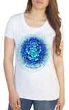 Women's T-Shirt Ganesh God Hindu Spiritual Zen India Hobo Boho Peace Print TS1201