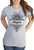 Women's T-Shirt Namaste Everyday Greetings Lotus Namaskar India TS1232