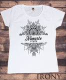 Women's T-Shirt Namaste Everyday Greetings Lotus Namaskar India TS1232