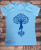 Women's T-Shirt Yoga Tree Buddha Yoga Meditation Flower zen Tree TS1242