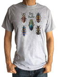 Men’s Tee Creepy Crawlers- Insects 'Bug Hunter' Flies Bugs Print TS1249