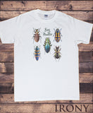 Men’s Tee Creepy Crawlers- Insects 'Bug Hunter' Flies Bugs Print TS1249