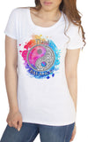 Women's T-Shirt Beautiful Yin Yang, Find Balance Zen Print TS1330