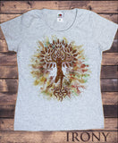 Women's T-Shirt Yoga Tree Buddha Yoga Meditation Flower zen Tree TS1422