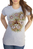 Women's T-Shirt Tree Of Life Buddha Yoga Meditation Chakra Symbols Tree TS1423