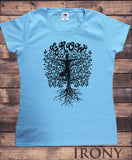 Women's T-Shirt Grow Yoga Tree Buddha Yoga Meditation Pose zen Tree TS1443