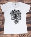 Women's T-Shirt Grow Yoga Tree Buddha Yoga Meditation Pose zen Tree TS1443