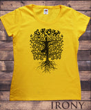 Women's T-Shirt Grow Yoga Tree Buddha Yoga Meditation Pose zen Tree TS1443