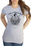 Women's Tee I dance with the moon, Earth, Moon Flowery eye zen TS1465