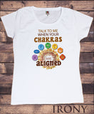 Women’s T-shirt Talk To Me When Your Chakras Are Aligned- Symbols TS1482