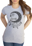 Women's Tee Stay Wild Moon Child' Stars and moon Print TS1493